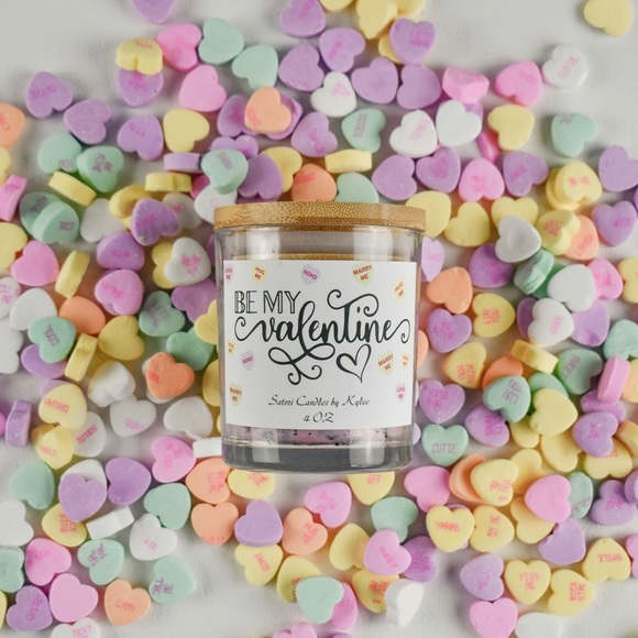 Hand Crafted Other - BE MY VALENTINE CANDLE